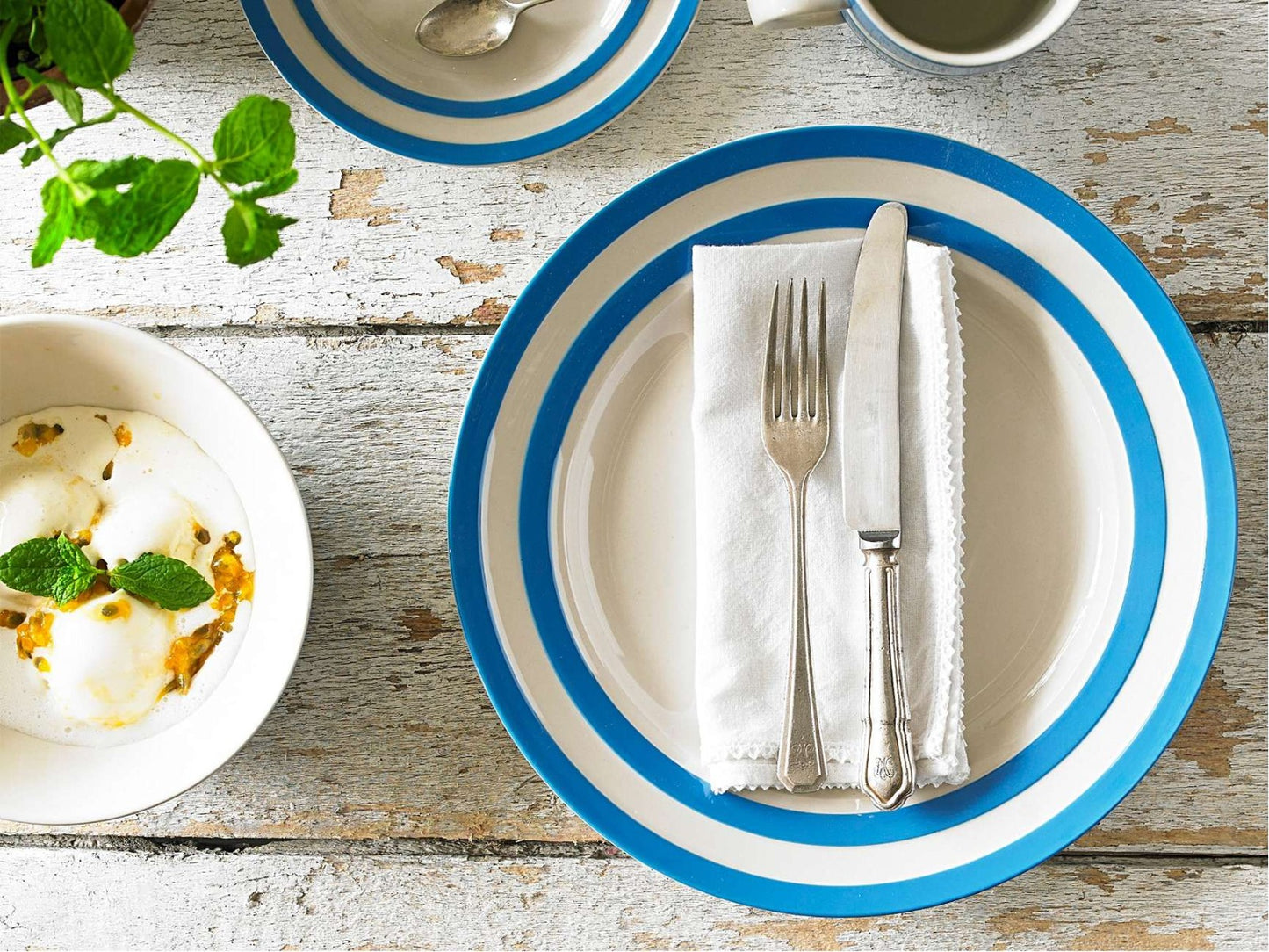 Cornishware Cornish Blue Lunch Plate 25cm