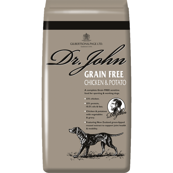 Dr john working dog food 2025