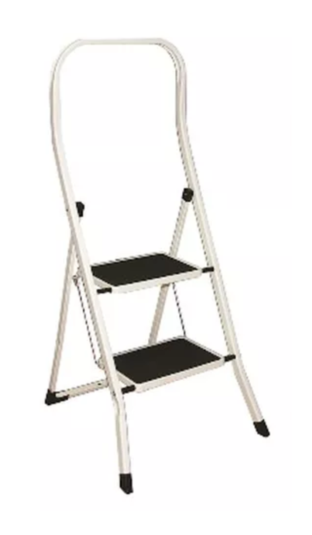 Drabest High Back Kitchen Step Ladders 2 Steps
