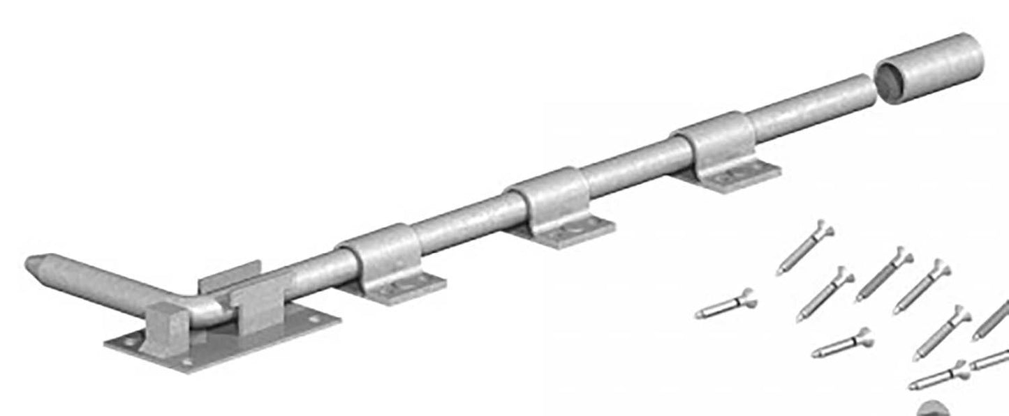 Garage Door Drop Bolt 18"