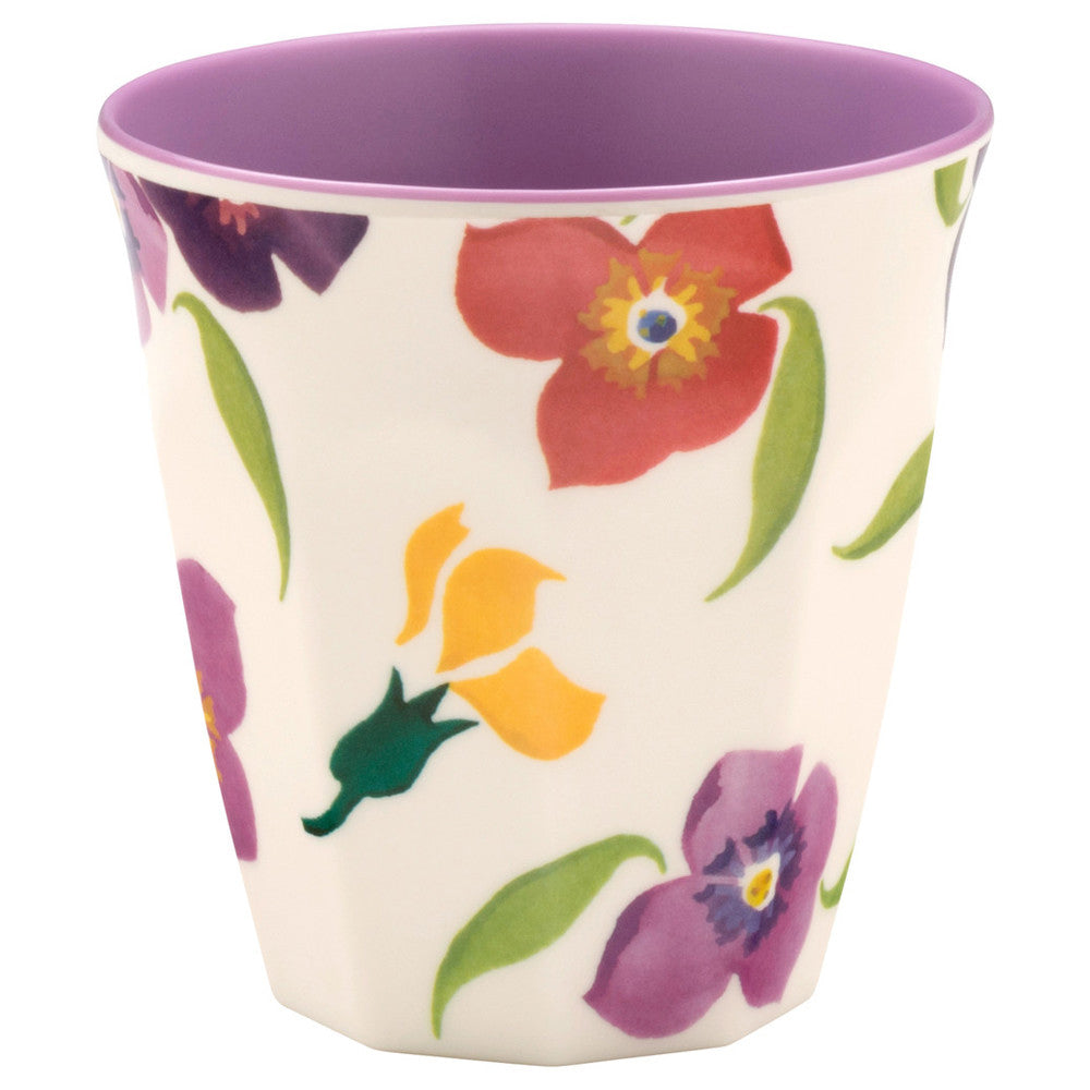 Emma Bridgewater Wallflower 2 Tone Melamine Cup