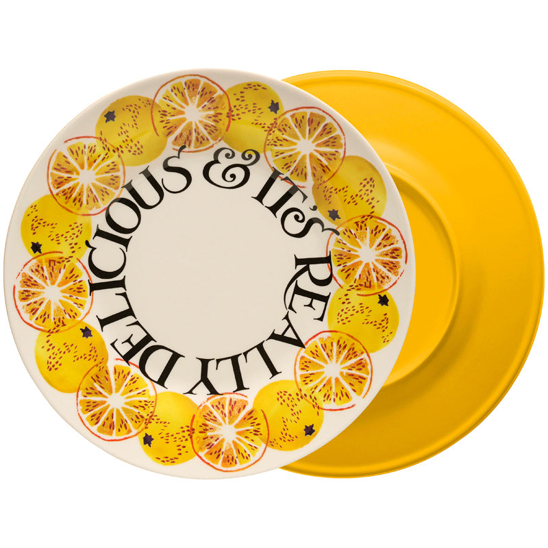 Emma Bridgewater Black Toast & Marmalade Melamine Plate 9.5"