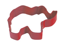 Eddingtons Red Elephant Cookie Cutter