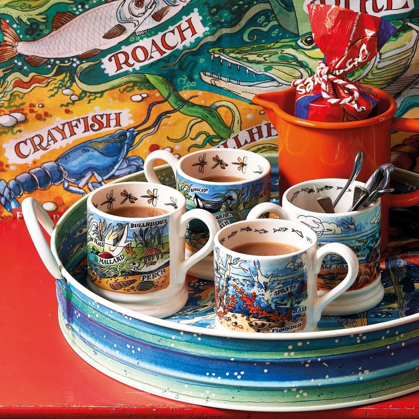 Emma Bridgewater Under The Sea Large Handled Tray