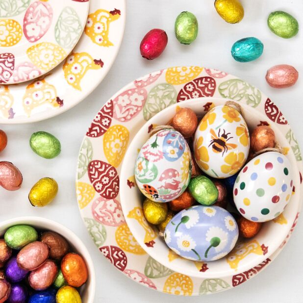 Emma Bridgewater Mini Egg-Shaped Tin
