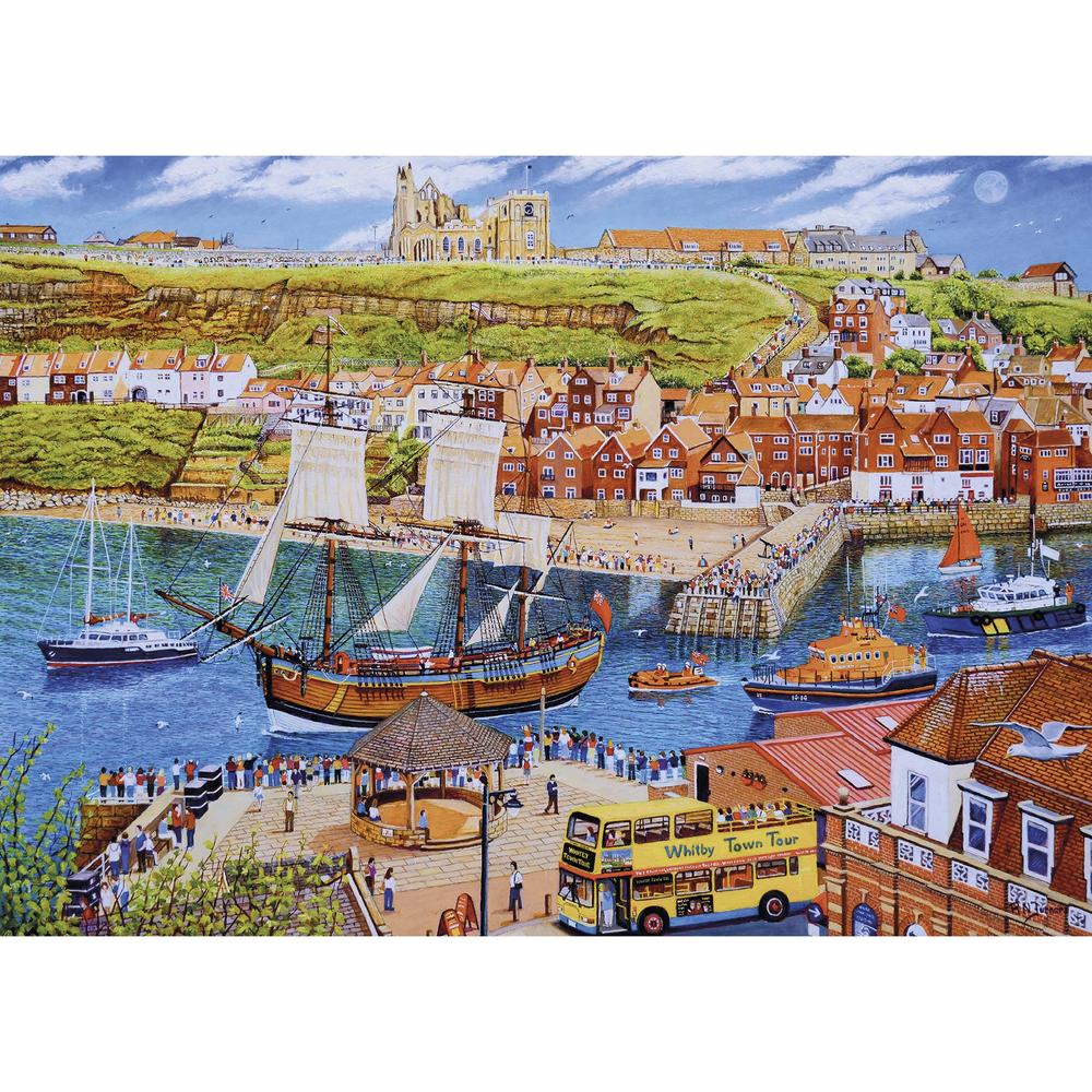 Gibsons Endeavour Whitby 1000 Piece Jigsaw