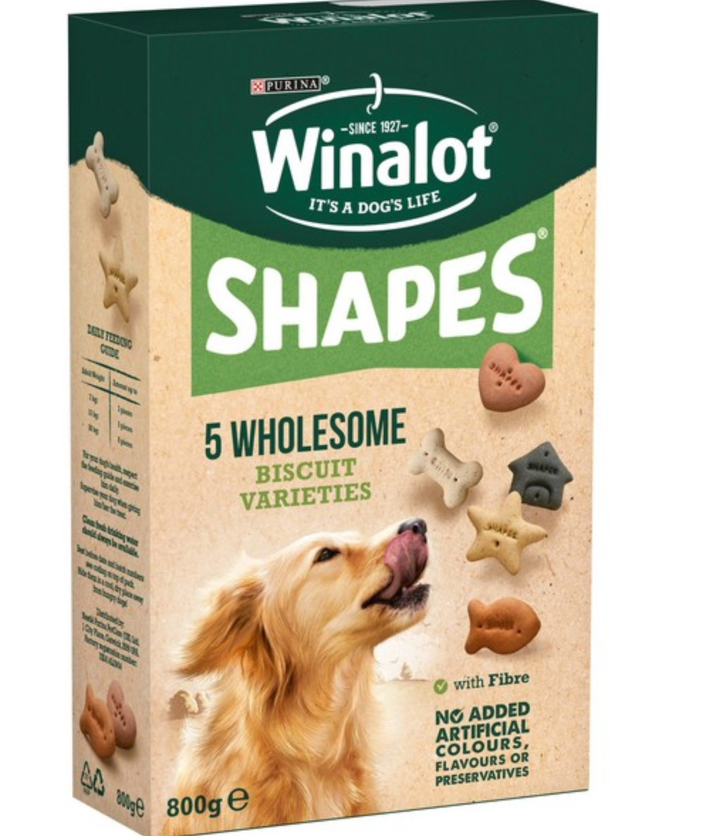 Winalot Shapes 800g