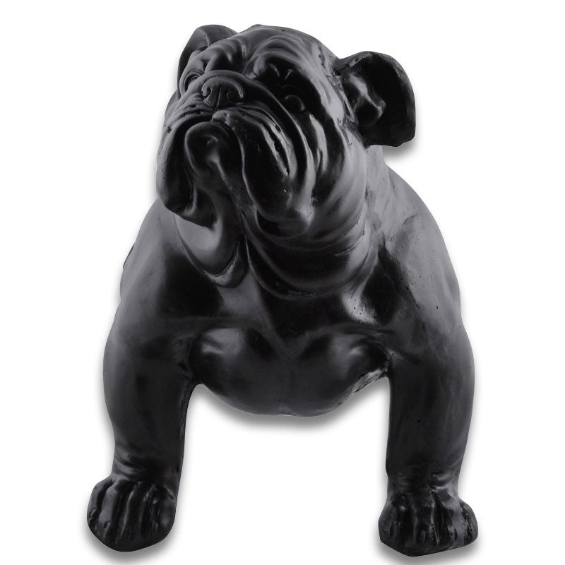 Fallen Fruits Bull Dog Garden Bench Black 76cm