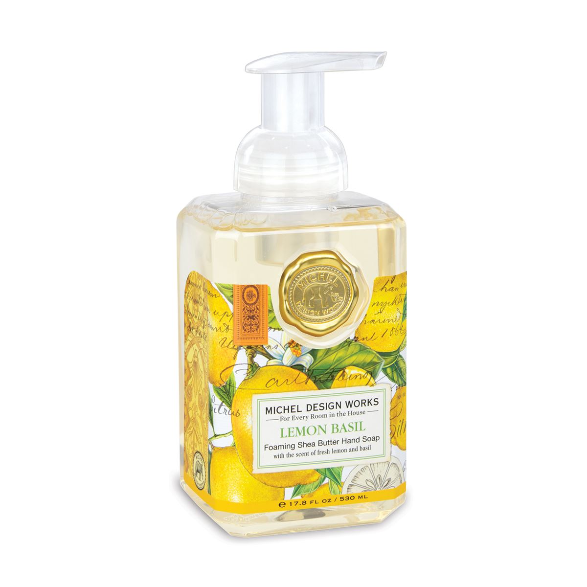Michel Design Works Lemon Basil Foaming Hand Soap 530ml