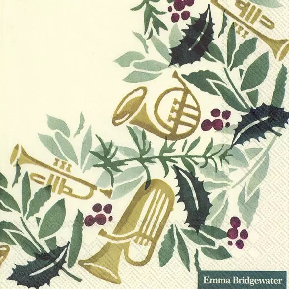Emma Bridgewater Lunch Napkins Bring In The Green