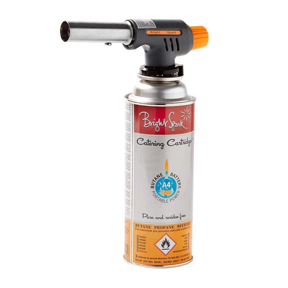 Bright Spark Catering Blowtorch & Gas Cartridge