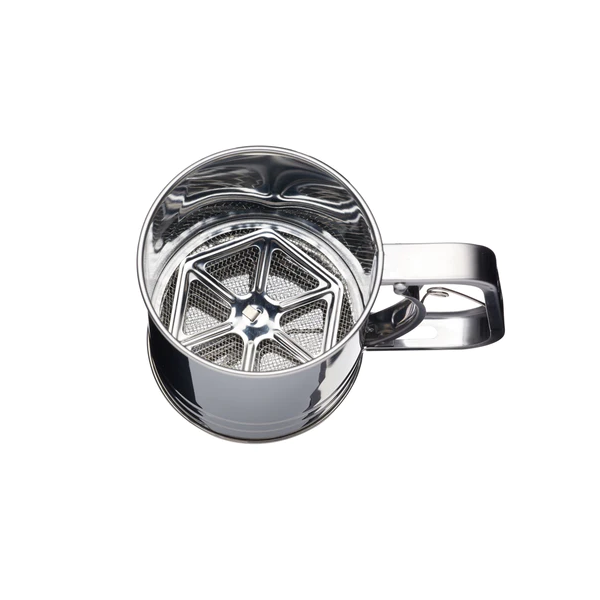 KitchenCraft Stainless Steel Trigger Action Flour Sifter