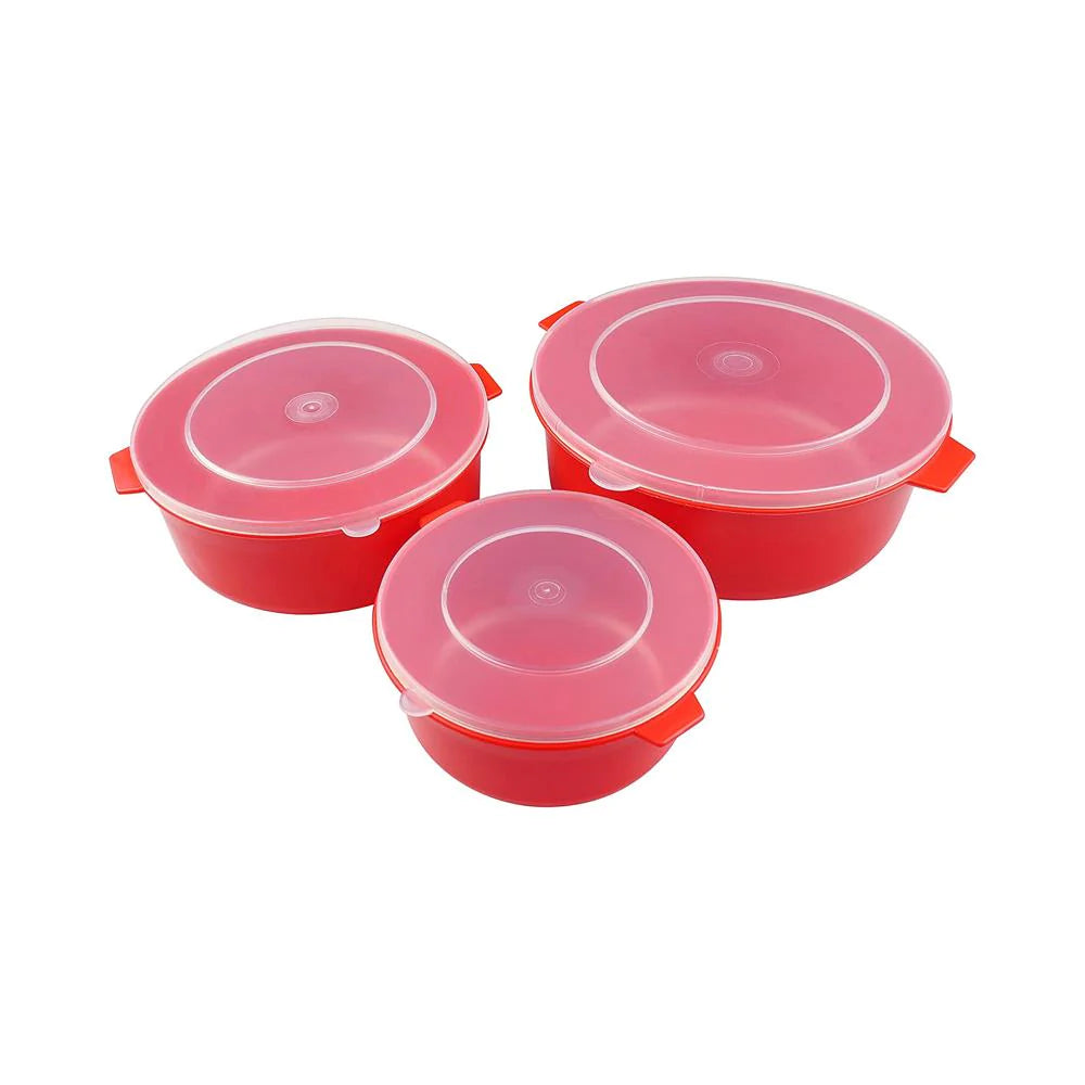 Good2Heat Microwave Dishes with Lids 3-Pack