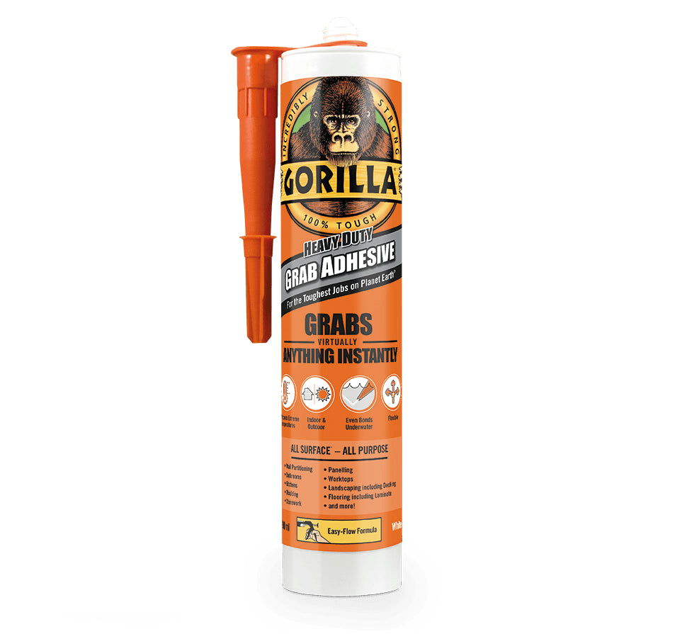 Gorilla Glue Grab Adhesive Heavy Duty White
