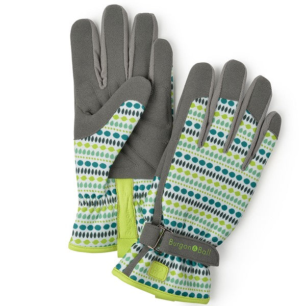 Burgon & Ball Love the Glove Green Seed M/L