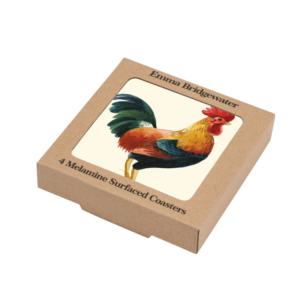 Emma Bridgewater Hens Set of 4 Coasters