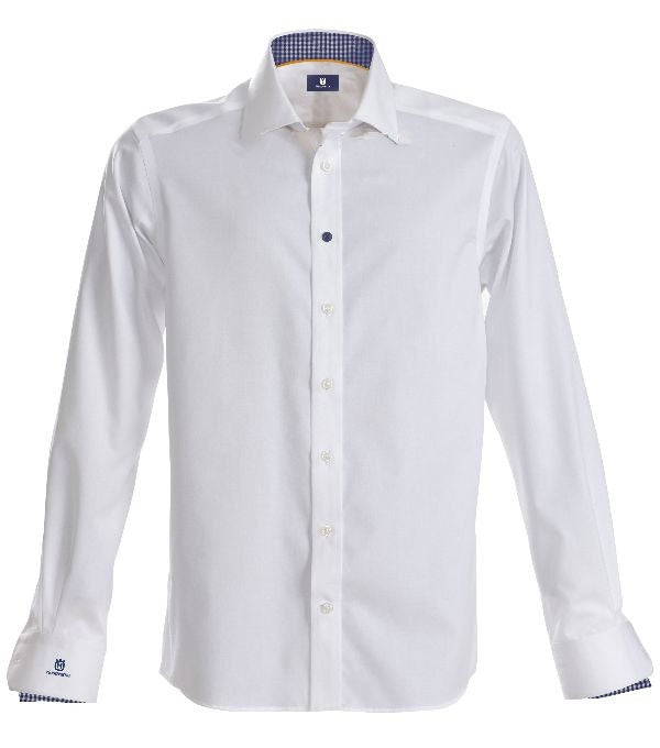 Husqvarna Mens Business Shirt White