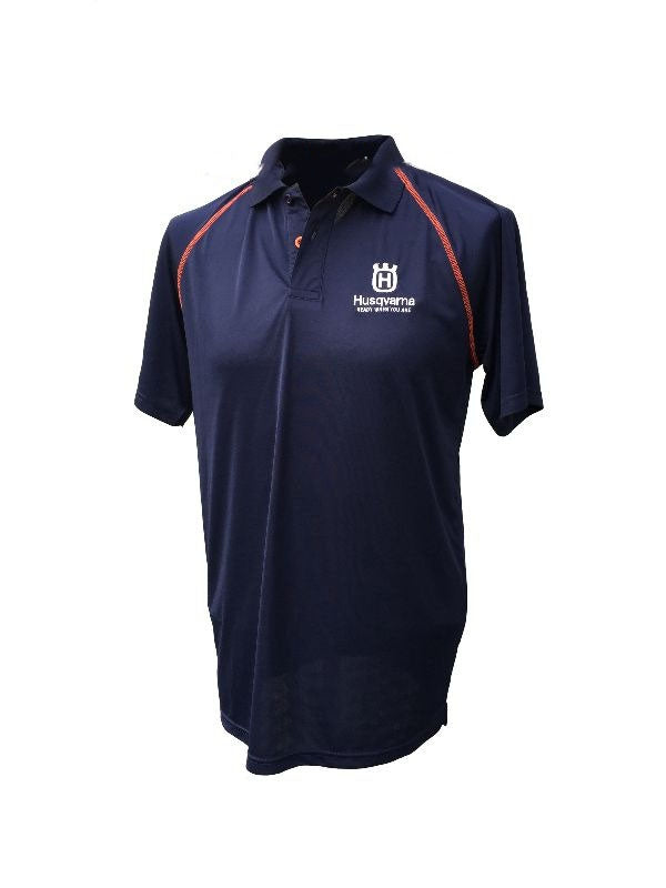 Husqvarna Womens Functional Polo Shirt Navy