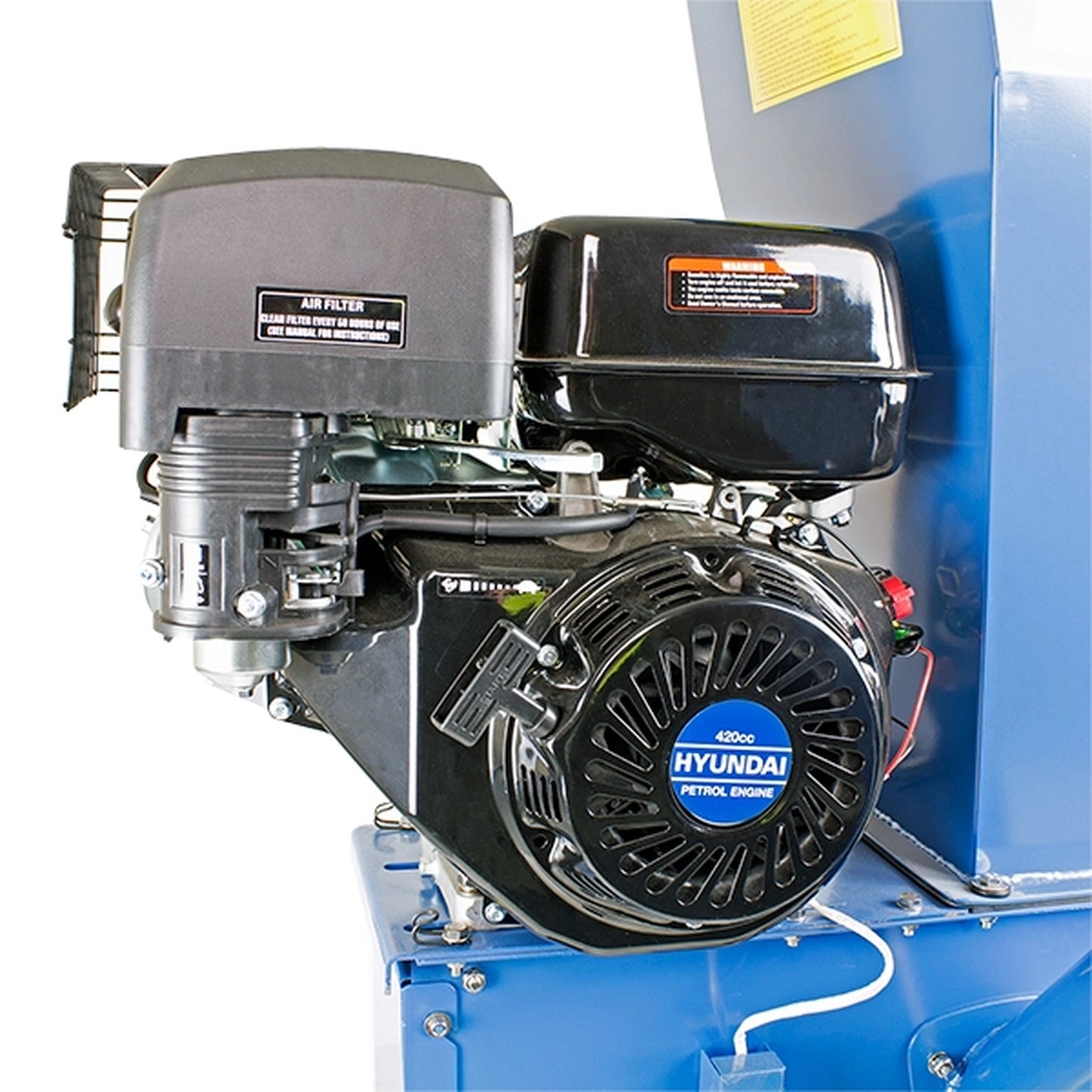 Hyundai HYCH1400 Petrol Wood Chipper, Shredder, Mulcher