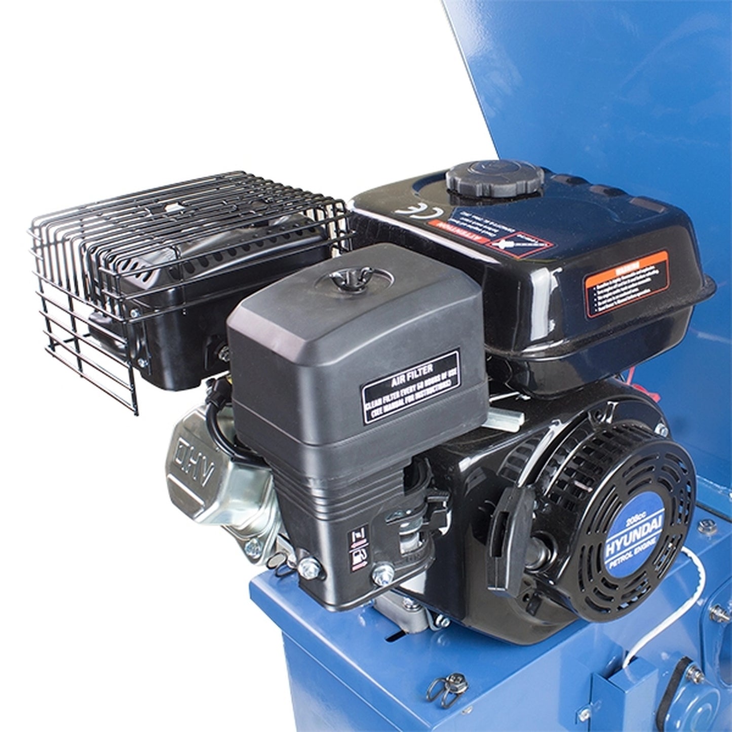 Hyundai HYCH700 Petrol Wood Chipper, Shredder, Mulcher