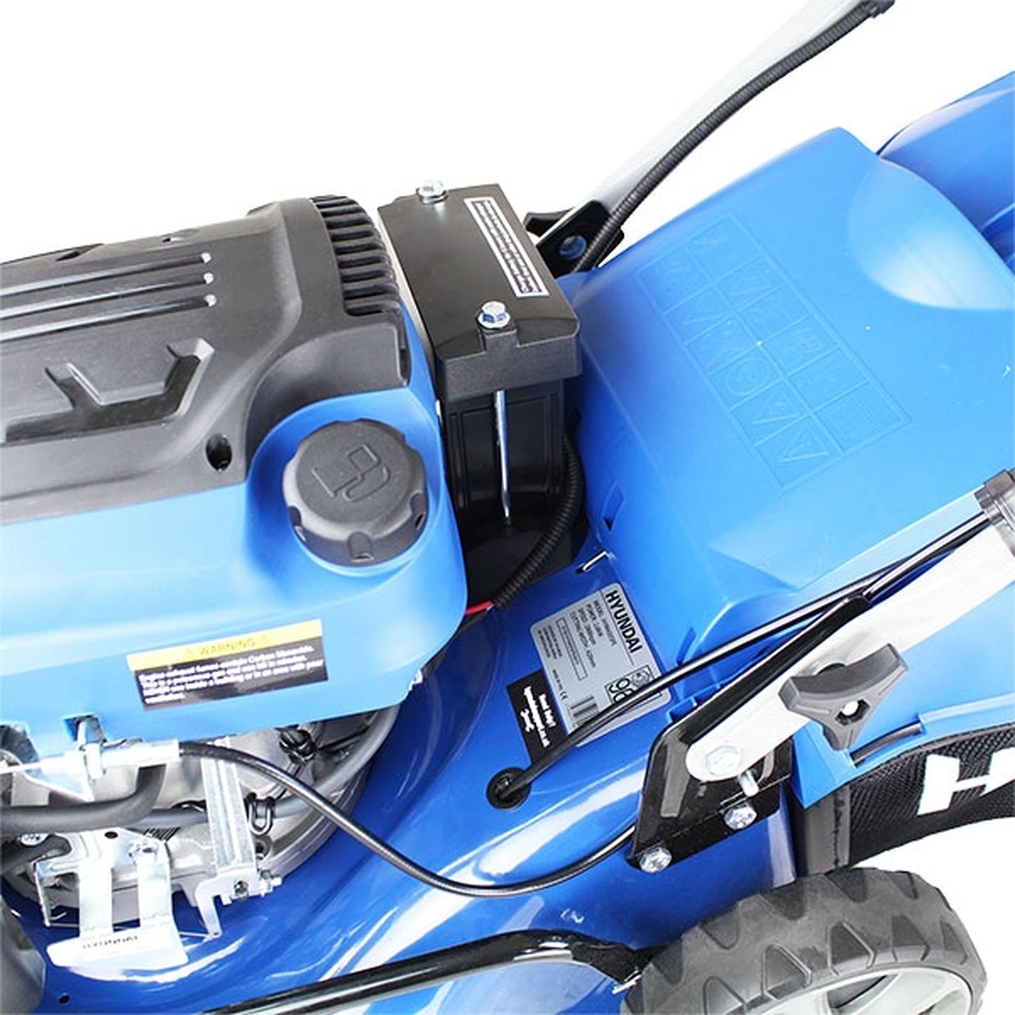 Hyundai HYM430SPE Self-Propelled Petrol Lawn Mower 42cm