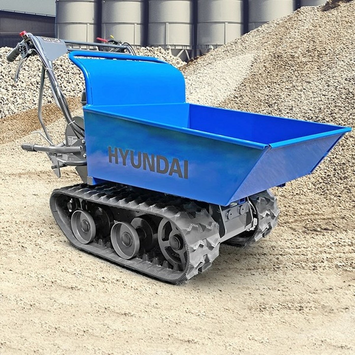 Hyundai HYTD300 Tracked Mini Dumper, Power Barrow & Transporter