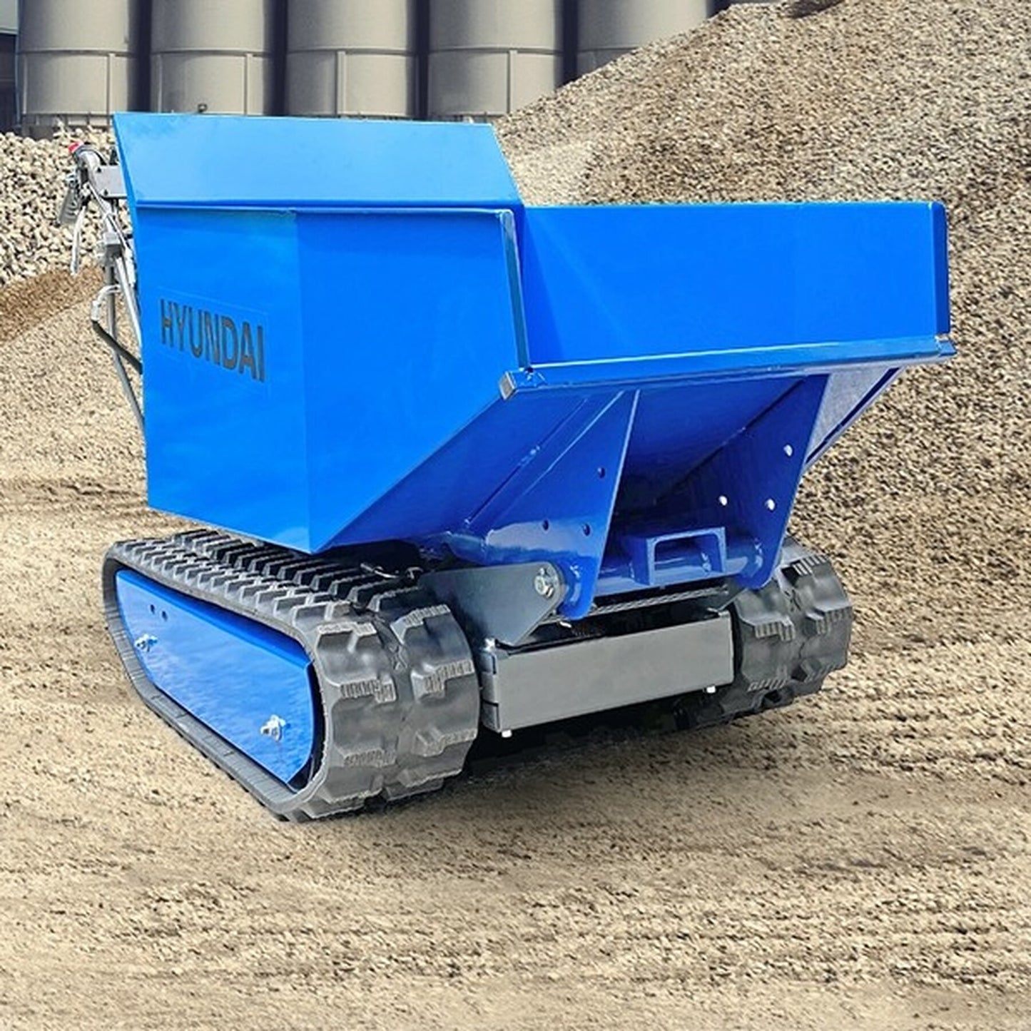 Hyundai HYTD500 Tracked Mini Dumper, Power Barrow & Transporter