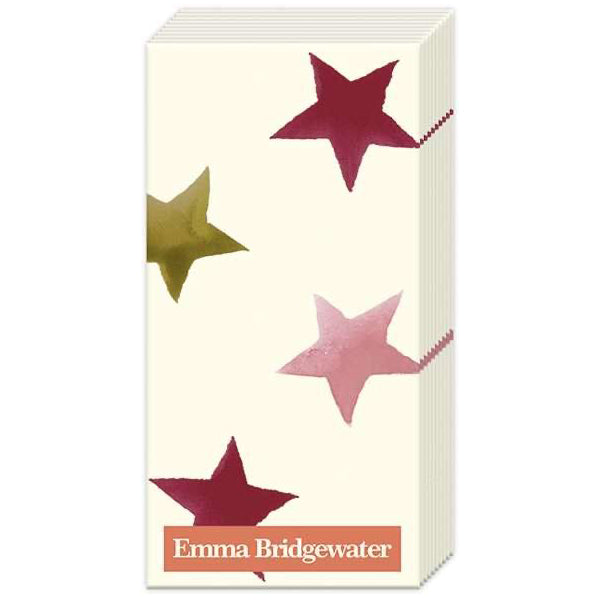 Emma Bridgewater Pocket Tissues Stargazer Lily Star