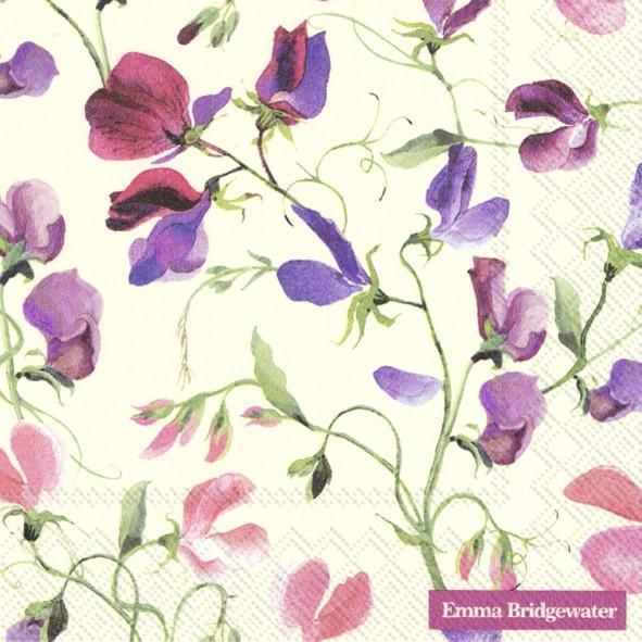 Emma Bridgewater Lunch Napkins Sweet Pea Cream