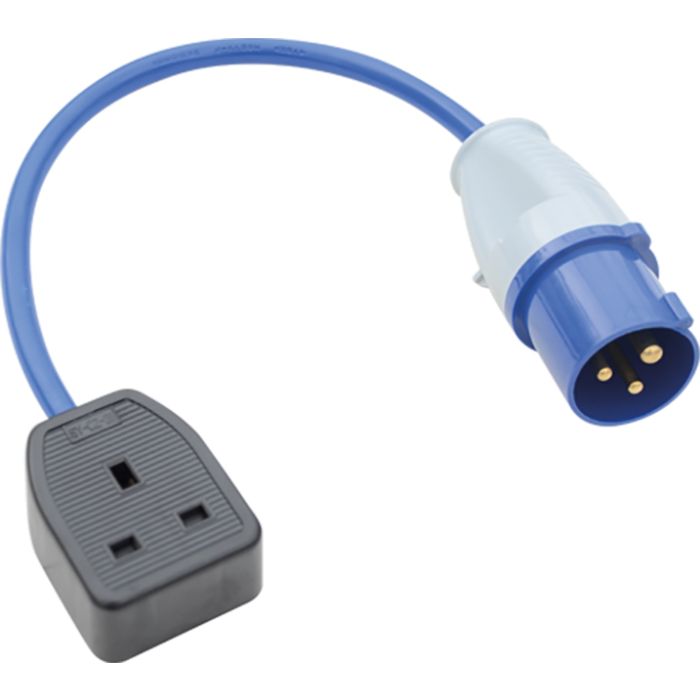 Jefferson 230v 16A Plug To 13A Socket Fly Lead