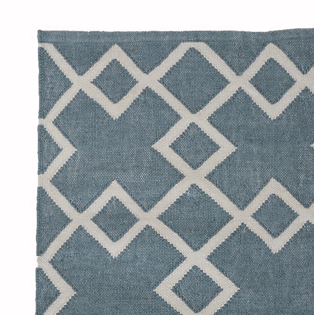 Weaver Green Teal Juno Rug 110 x 60cm