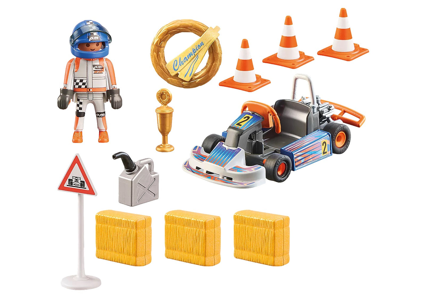 Playmobil Go-Kart Racer Gift Set