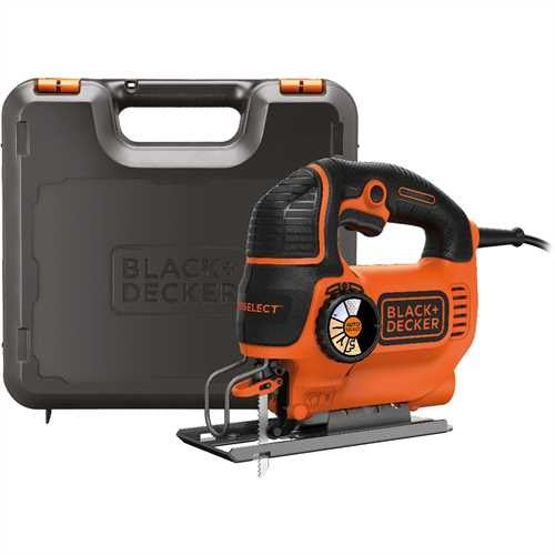Black & Decker 550W AUTOSELECT Pendulum Jigsaw Blade kitbox