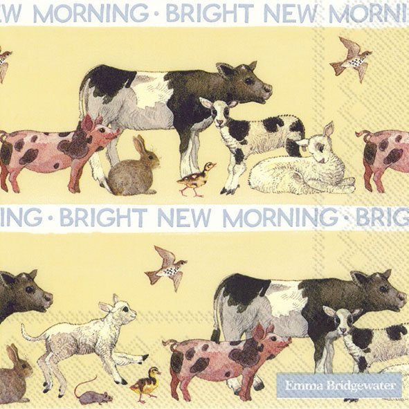 Emma Bridgewater Bright New Morning Lunch Napkins Emma Bridgewater Lunch Napkins Sam Turner