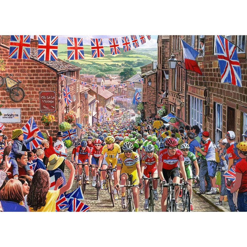 Gibsons Le Tour De Yorkshire 1000 Piece Jigsaw