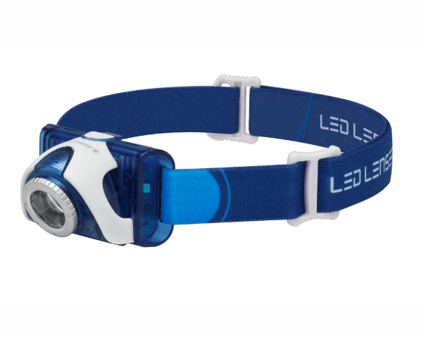 LED LENSER SEO 7R LED Head Torch Blue
