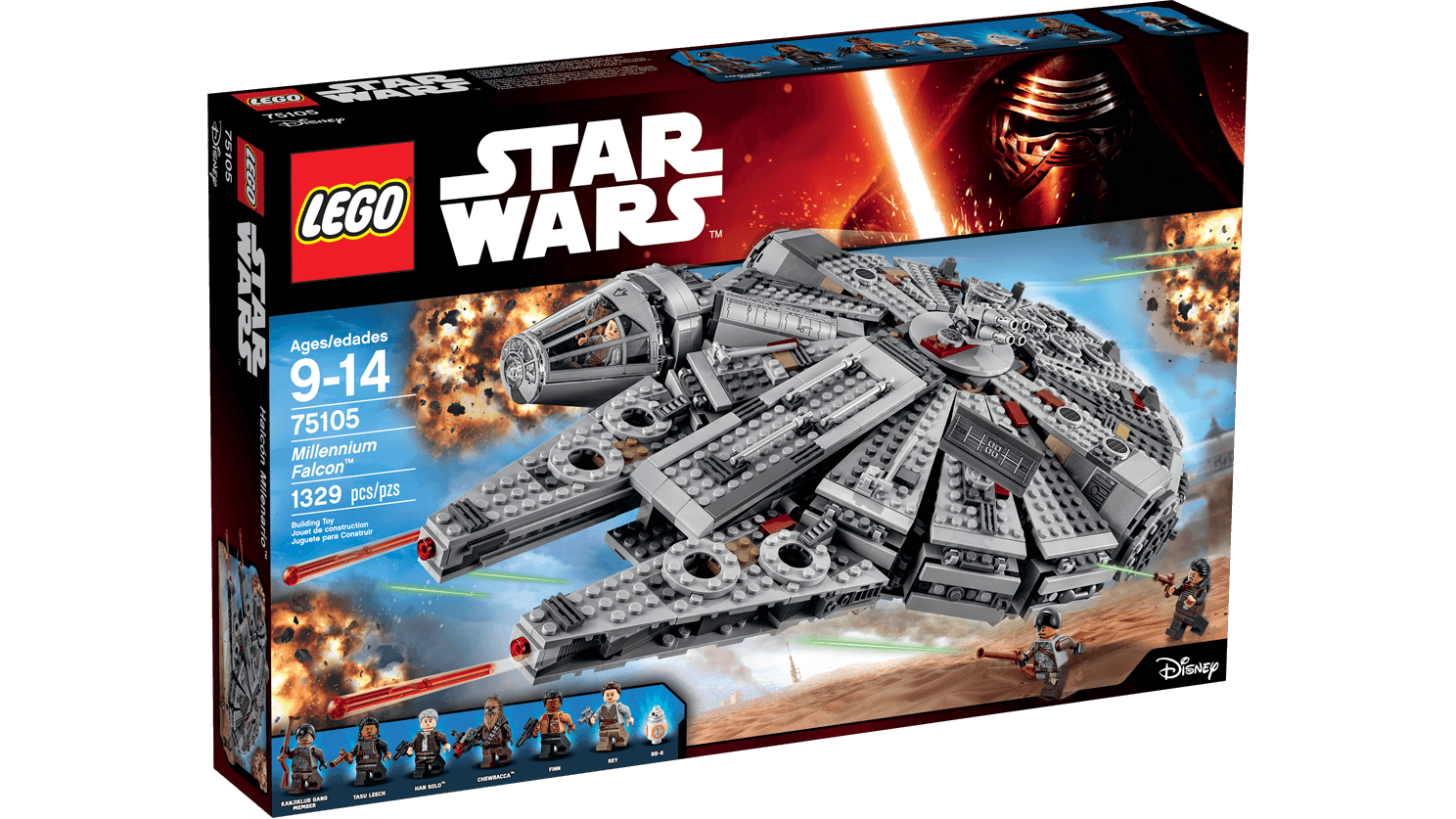Lego Star Wars Millennium Falcon 75105 – Sam Turner Sons
