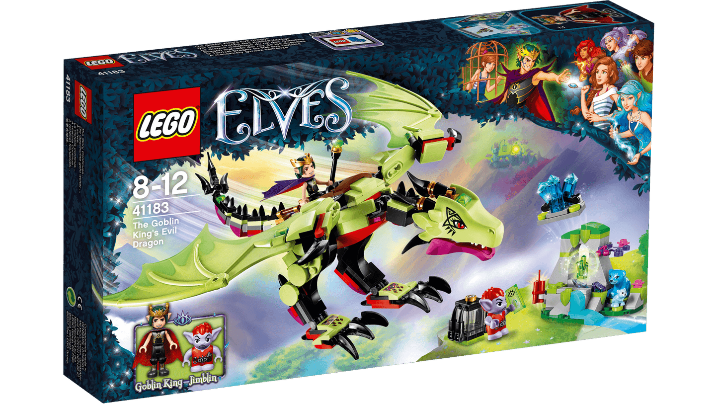 Lego Elves The Goblin King's Evil Dragon 41183