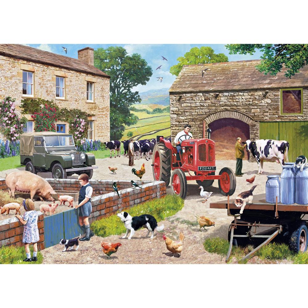 Gibsons Life On The Farm 1000 Piece Jigsaw