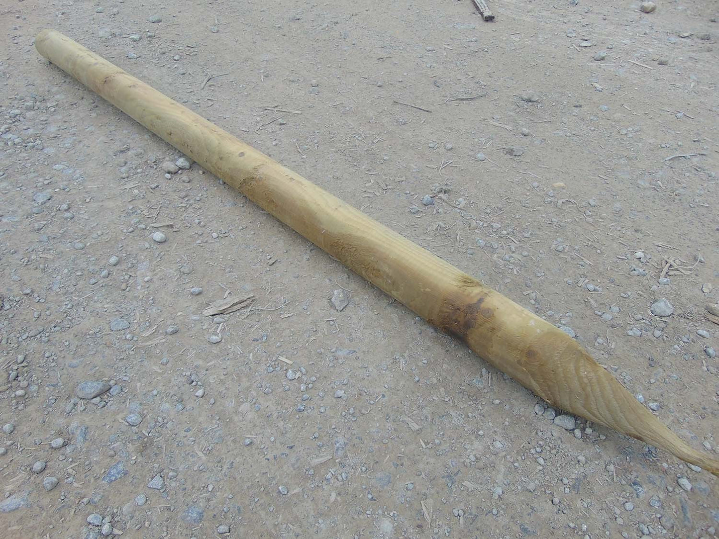 Tanalised Round Fence Post 5'5" x 3 1/2" Pointed Post