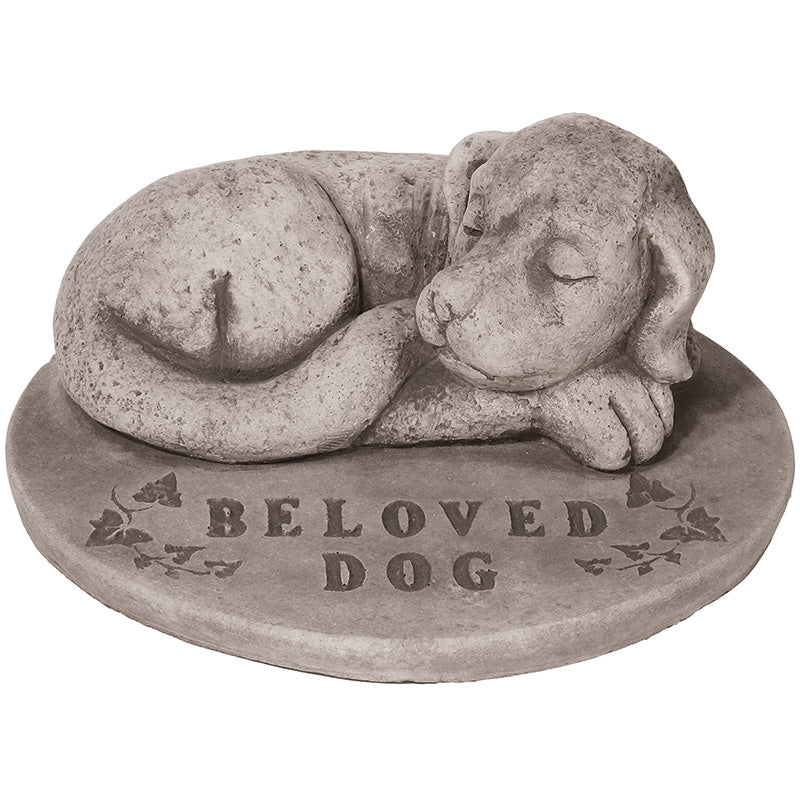 Willowstone Antique Grey Dog Memorial ME07AG