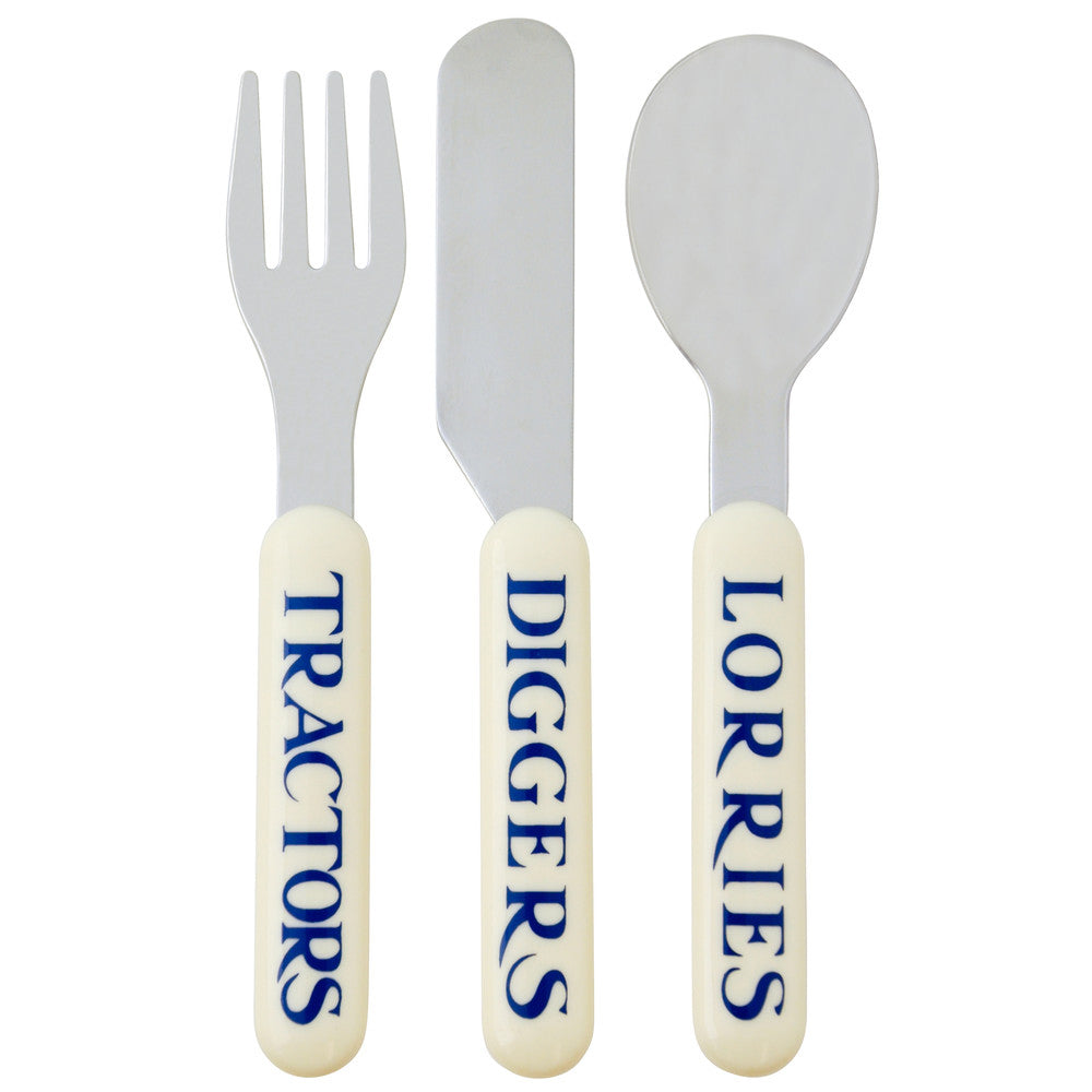 Emma Bridgewater Men At Work Cutlery Tube