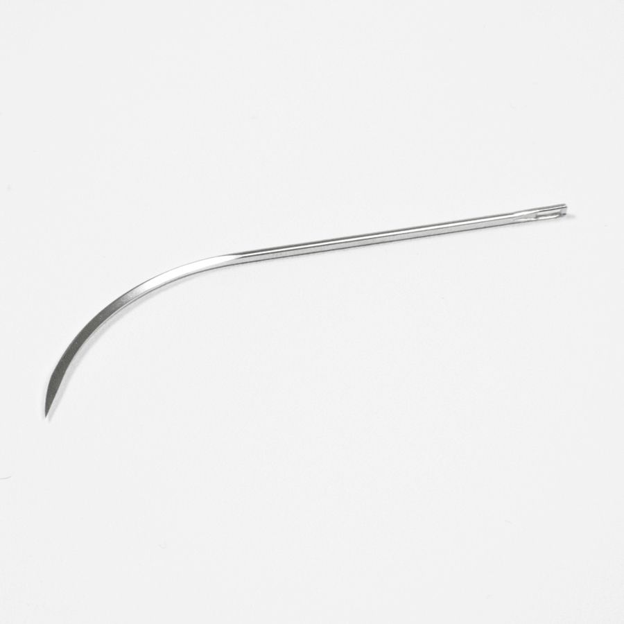 Barber 1/2 Curved Triangular Suture Needles 12-Pack