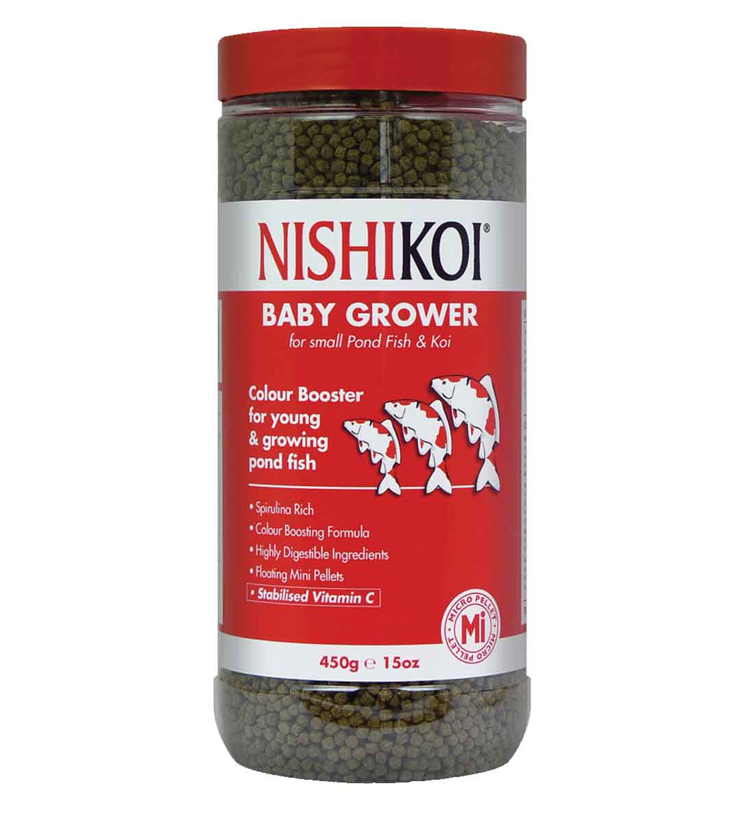 Nishikoi Baby Grower Colour Booster Micro Pellets 750g