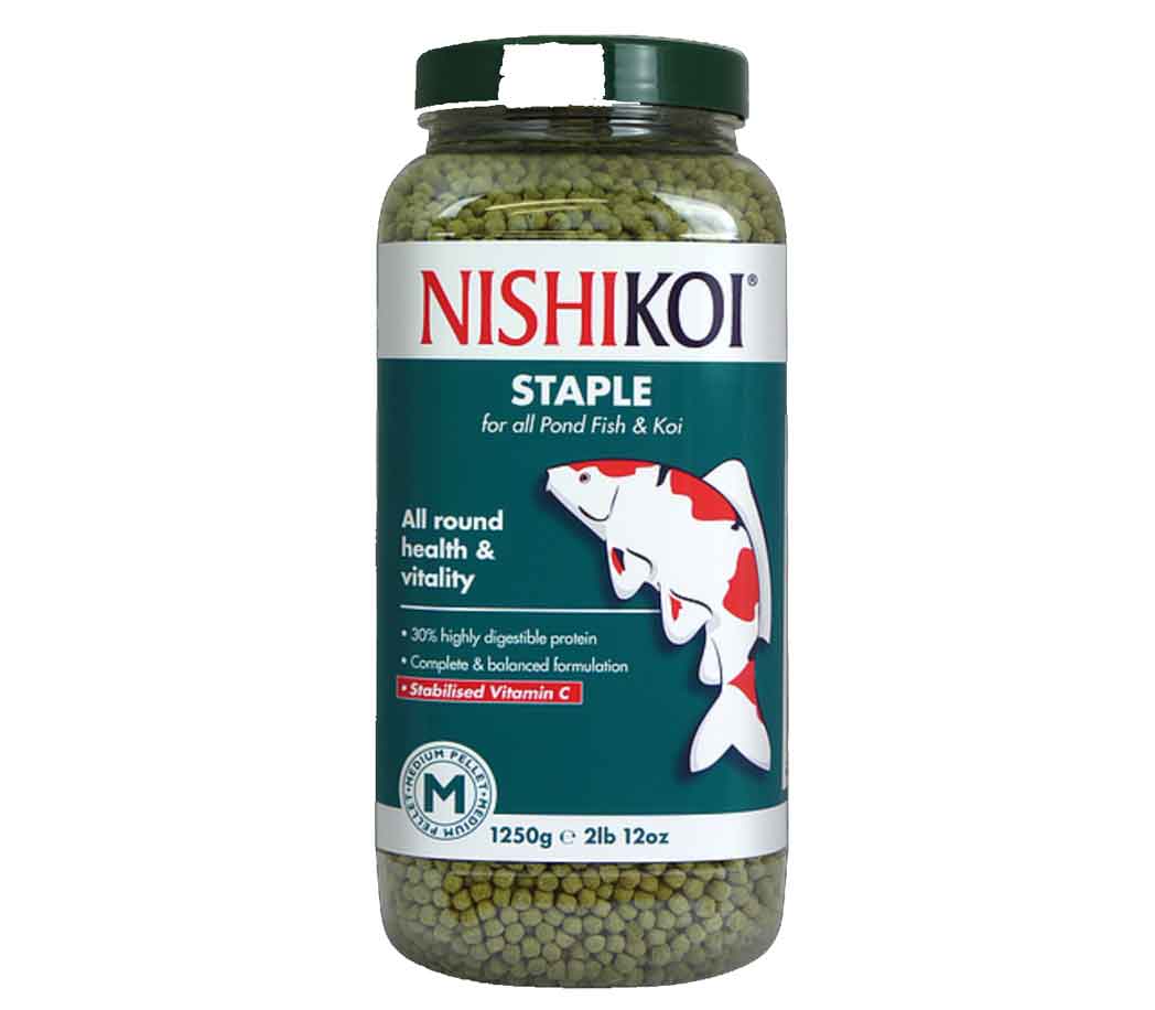 Nishikoi Staple Food Small Pellets 1.25kg