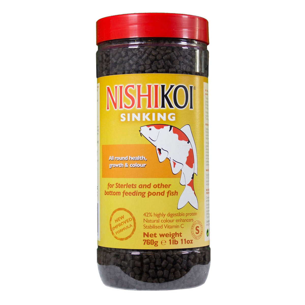 Nishikoi Sinking Pellets 760g