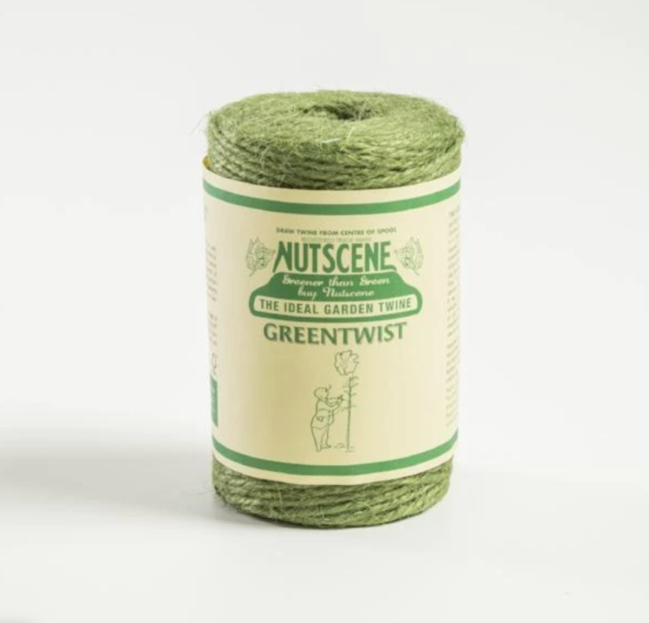 Nutscene Famous Greentwist Twine Jute Spool 2-Ply 50m