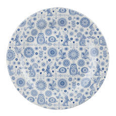 Queens Penzance Dinner Plate 26cm With Open Rows Design
