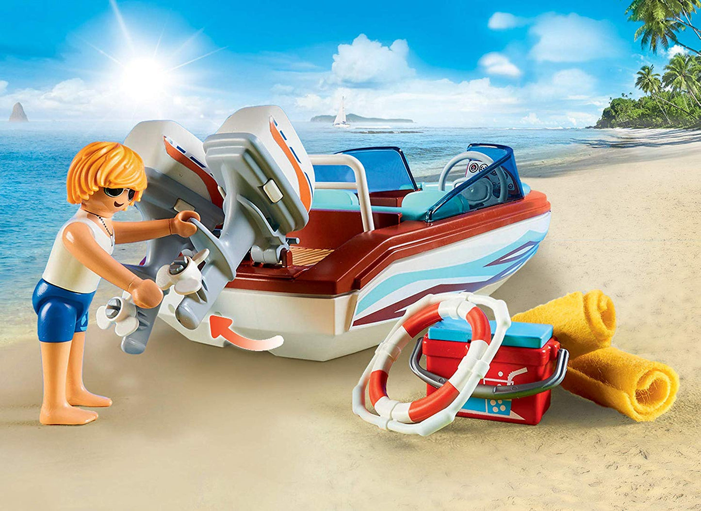 Playmobil Speedboat with Underwater Motor