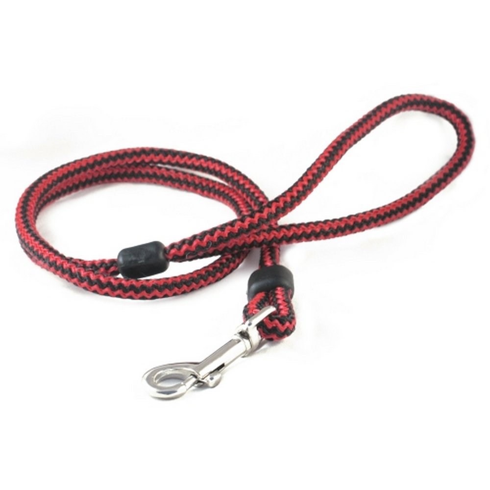 Outhwaite Harlequin Red/Black 40" 6mm Dog Trigger Hook Lead